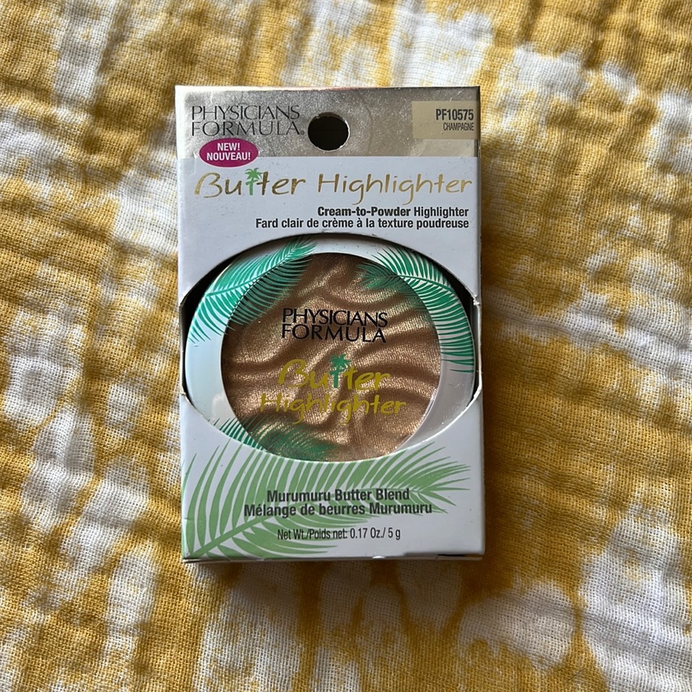 physicians formula butter highlighter shade champagne